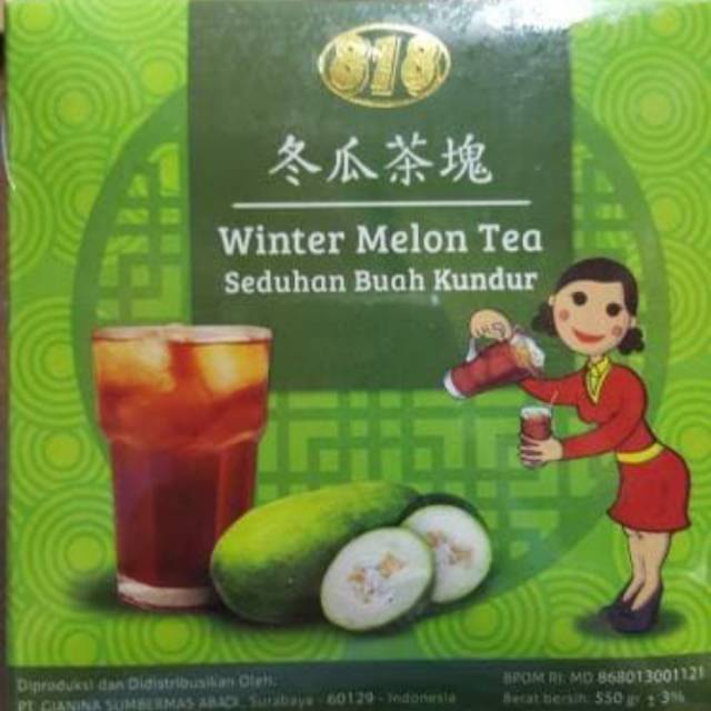

Wintermelon tea sari labu teh