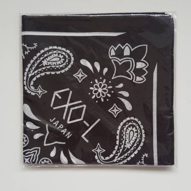 EXO OFFICIAL BANDANA EXO-L JAPAN MEMBERSHIP KIT CHANYEOL D.O KYUNGSOO BAEKHYUN SEHUN SUHO CHEN KAI