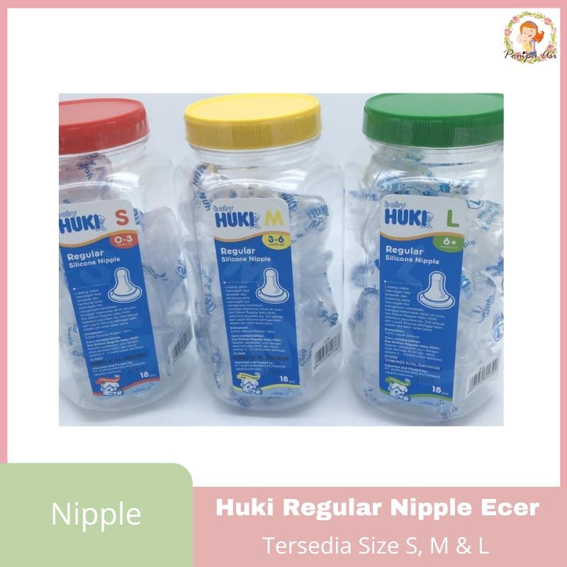 Dot Huki Bulat Reguler Nipple / Nipple / Dot Bayi