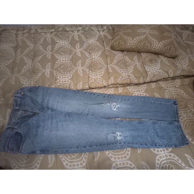original Levis 512 ripped