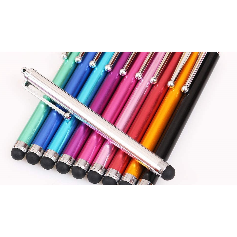 Pen Stylus 2in1 (Ballpoint) / Stylus Pen 2 in 1 + Ballpoint Universal Touch Screen For smartphone Android Samsung Lenovo untuk Android Pena Layar Sentuh Presentasi