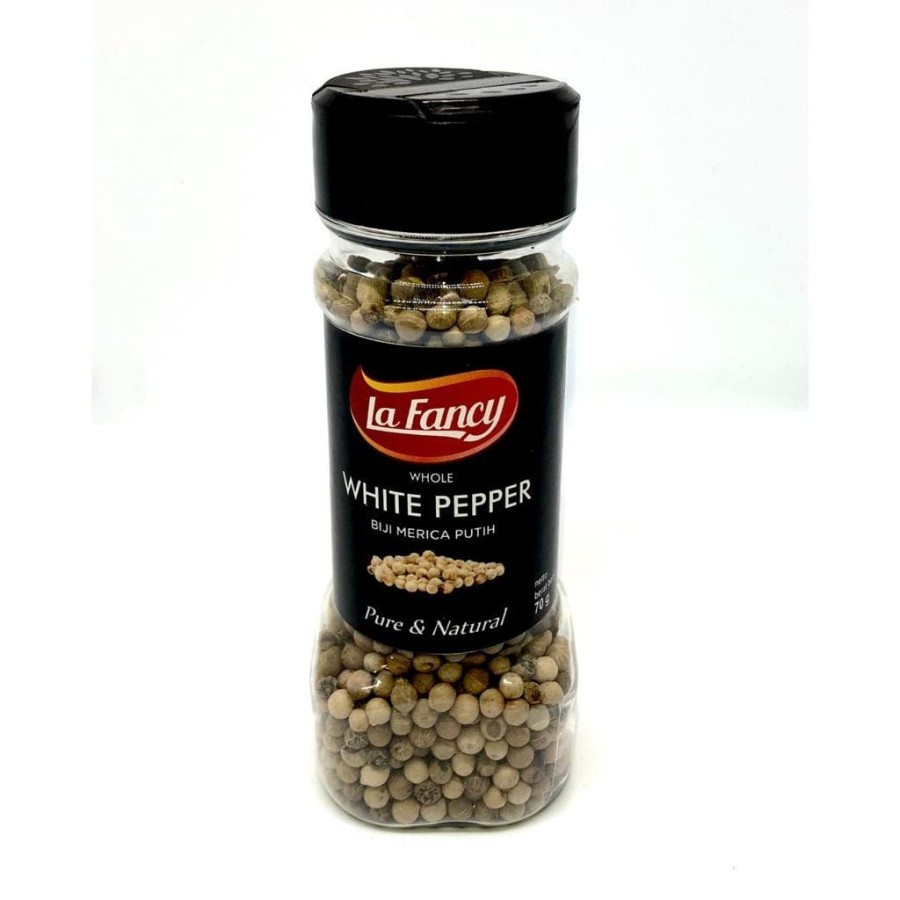 

lada merica putih utuh whole white pepper la fancy 70