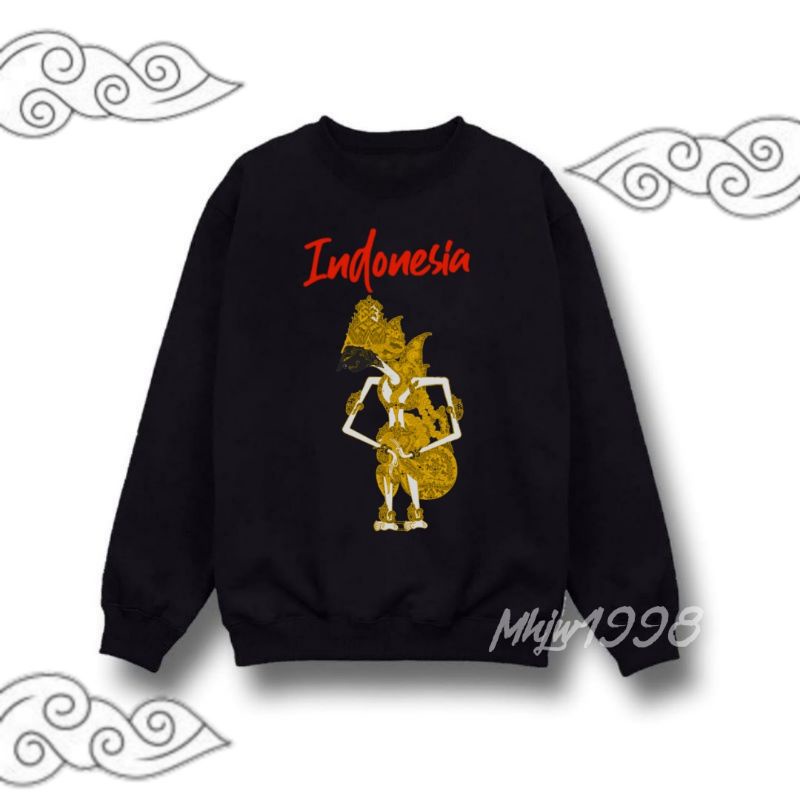 Sweater Wayang/Crewneck Wayang/Jaket wayang/Switer Wayang/Crewnek Wayang/Jaket Sweater Crewneck Waya