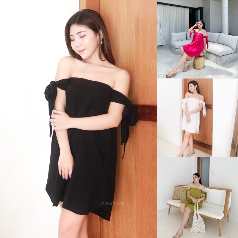 Lucy Mini Dress | korean casual/ beach/ summer dress | kondangan outfit