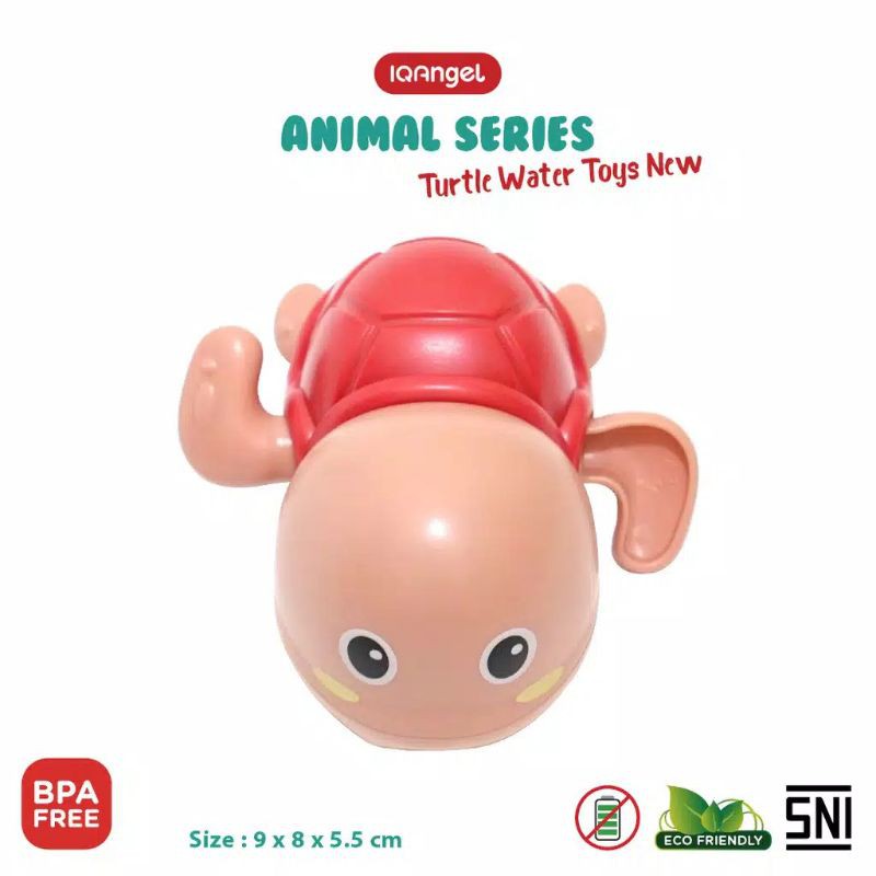 TOYS | IQ Angel / iqangel Turtle Water Toys New / Mainan Putar Bayi / Mainan Mandi Bayi