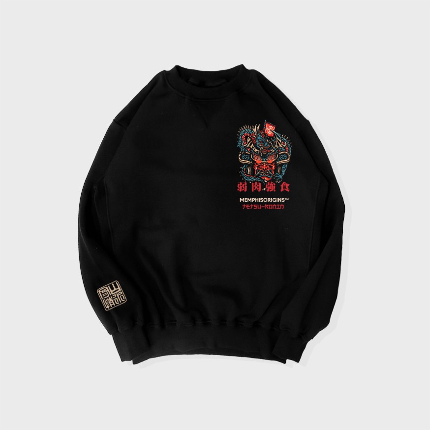 CREWNECK SWEATSHIRT - TETSURONIN