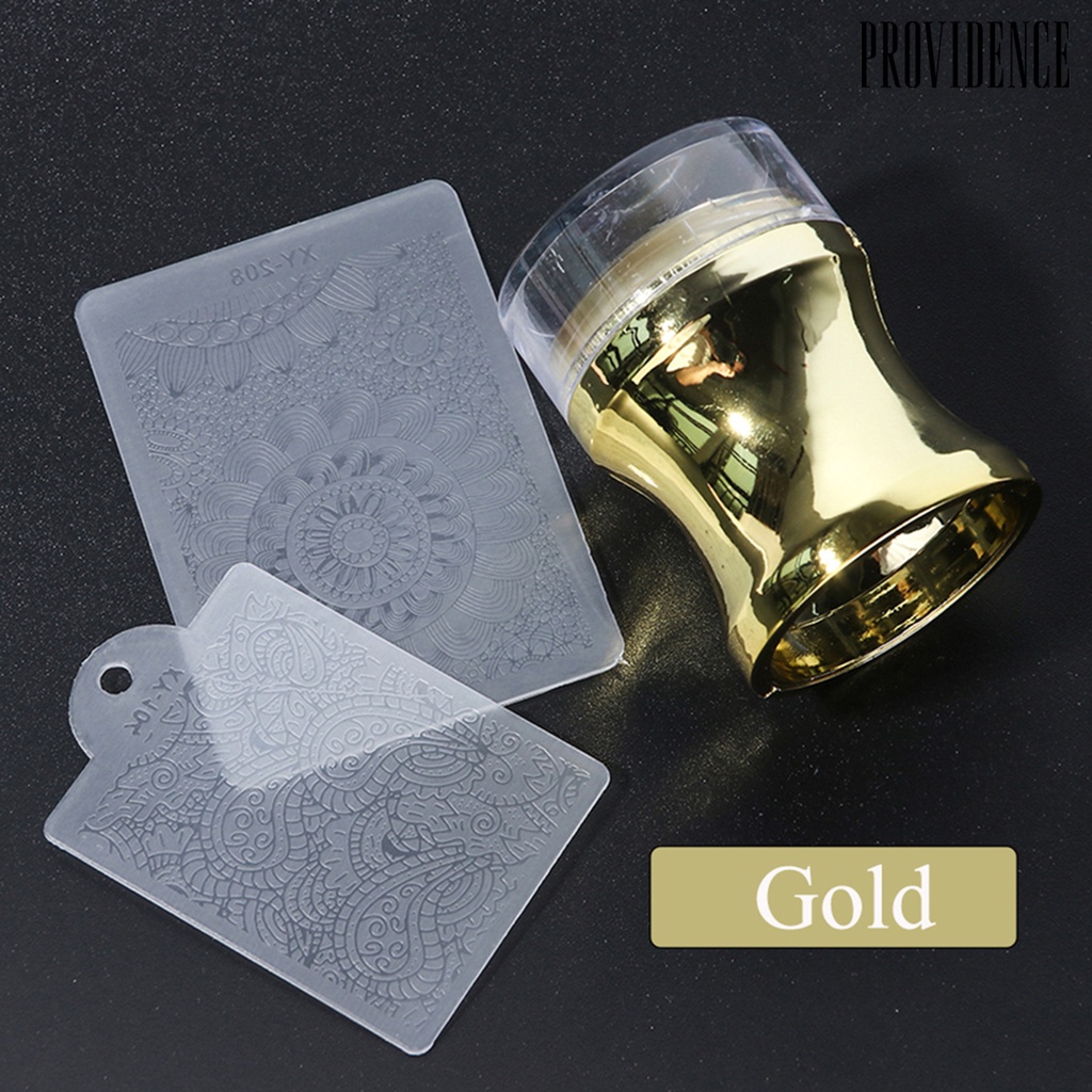 Providence 1 Set Nail Art Stamper Professional Different Patterns High Quality ABS New Style Nail Stamping Plates for Home