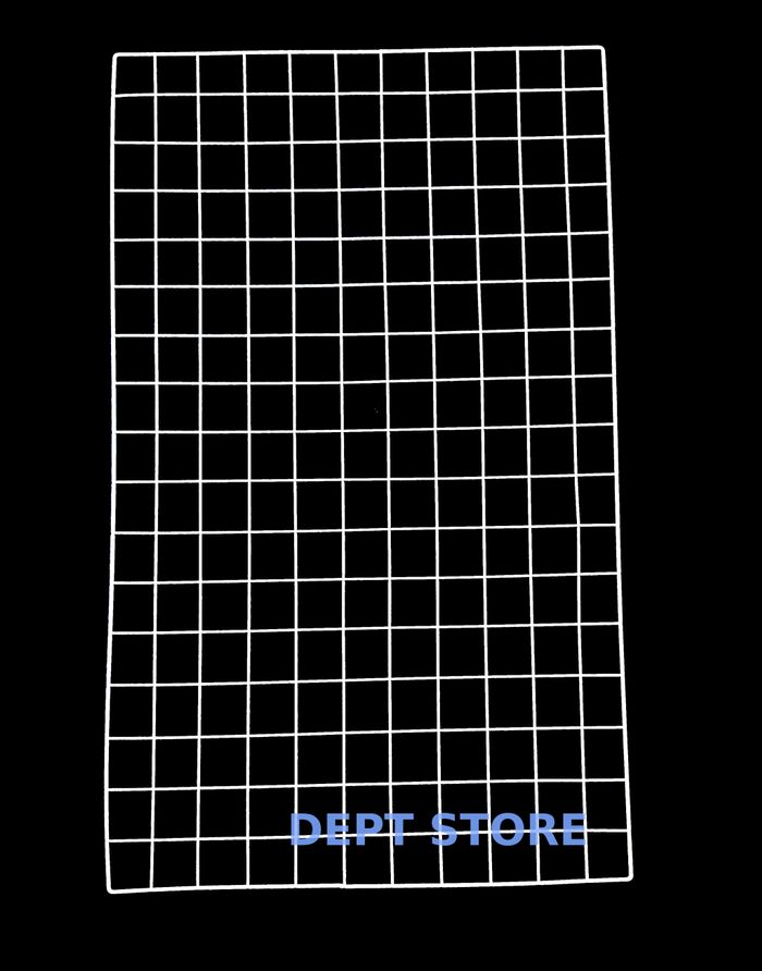 Jaring RAM Dinding/Hijang Hiasan/Wire Grid 60x100 CM | Gantungan Kawat Hook