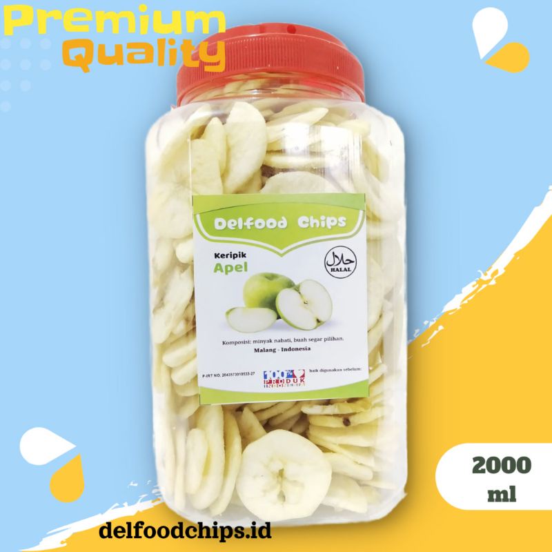 

Keripik Apel Premium 2000 ml
