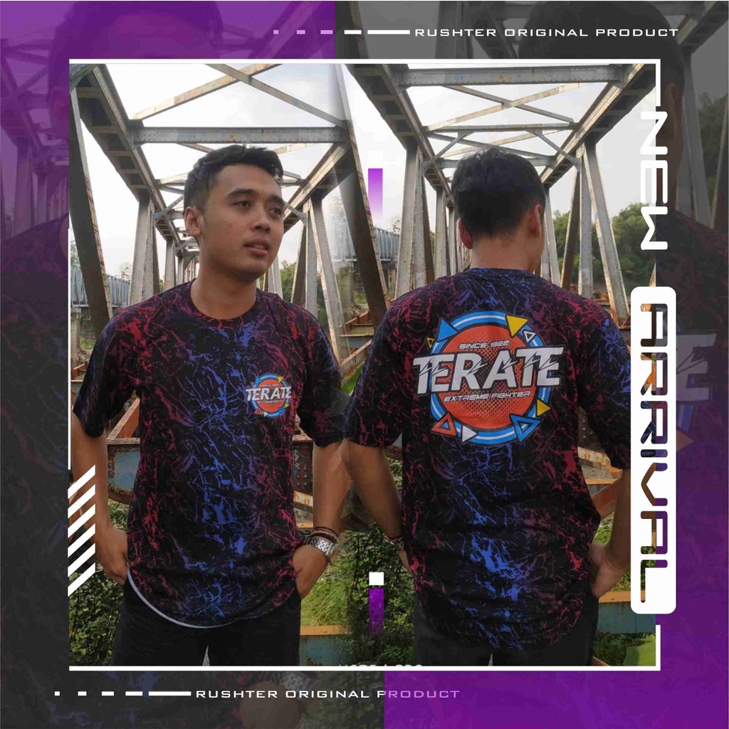 kaos psht racing lengan pendek