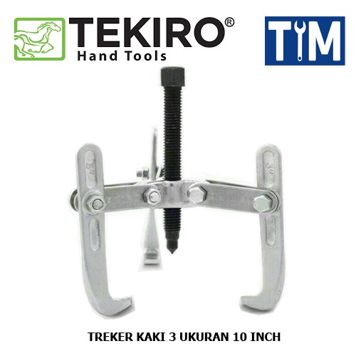 TEKIRO Treker Kaki 3 ukuran 10 INCH / Three Arm Gear Puller 10&quot;