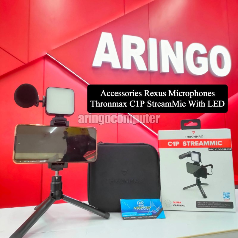 Accessories Rexus Microphones Thronmax C1P StreamMic With LED