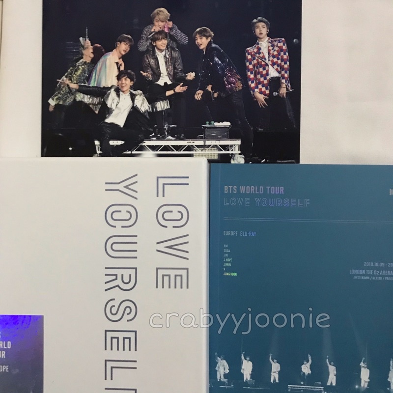 [BOOKED] BTS LOVE YOURSELF EUROPE DVD BTS EUROPE DVD BLURAY