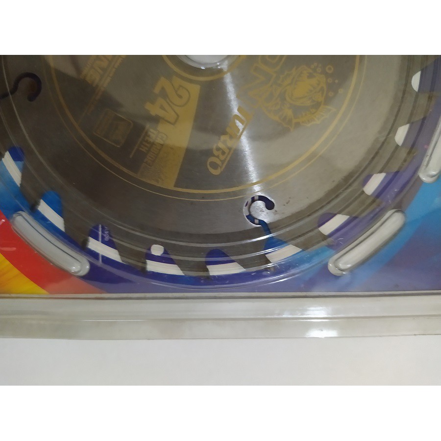 FIRON TURBO Mata Gergaji kayu 7&quot; x 24T Piringan Gergaji 7 inch 24 Mata Circullar Saw circular blade