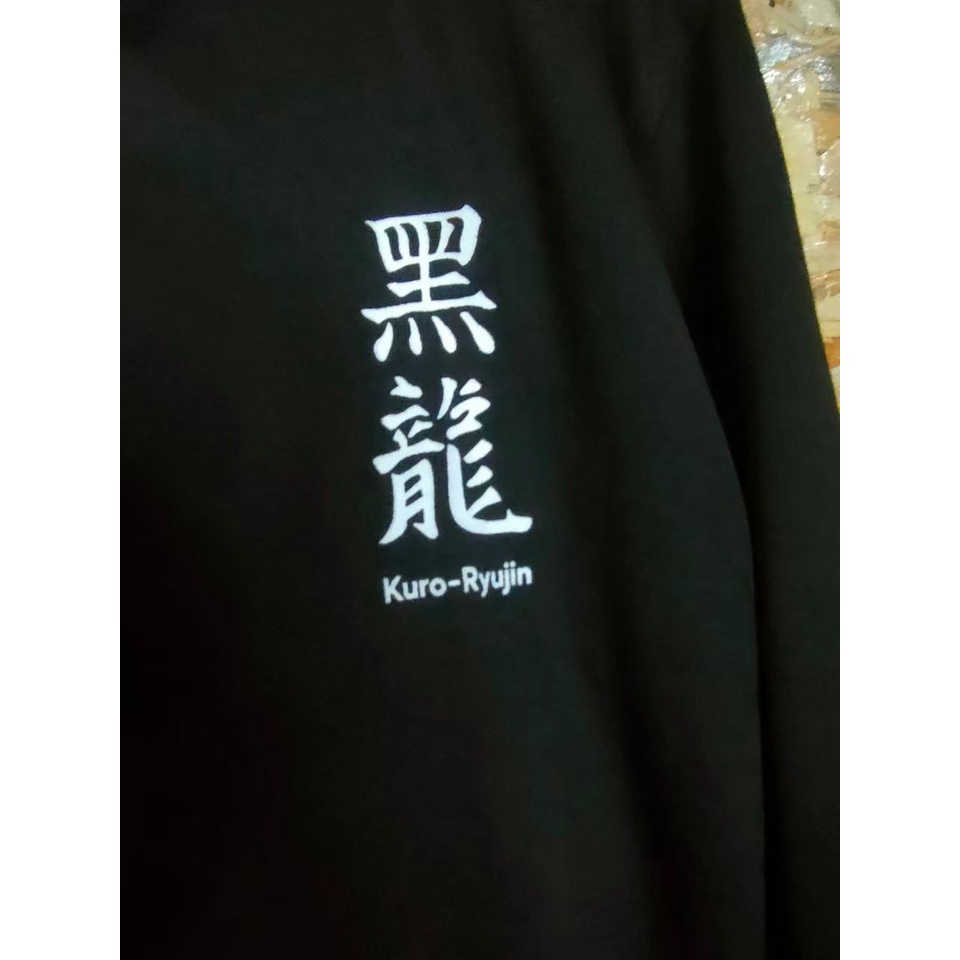 Pullover Hoodie Kuro Ryujin Unisex Pria Wanita Sweater Anime Cewe Cowok