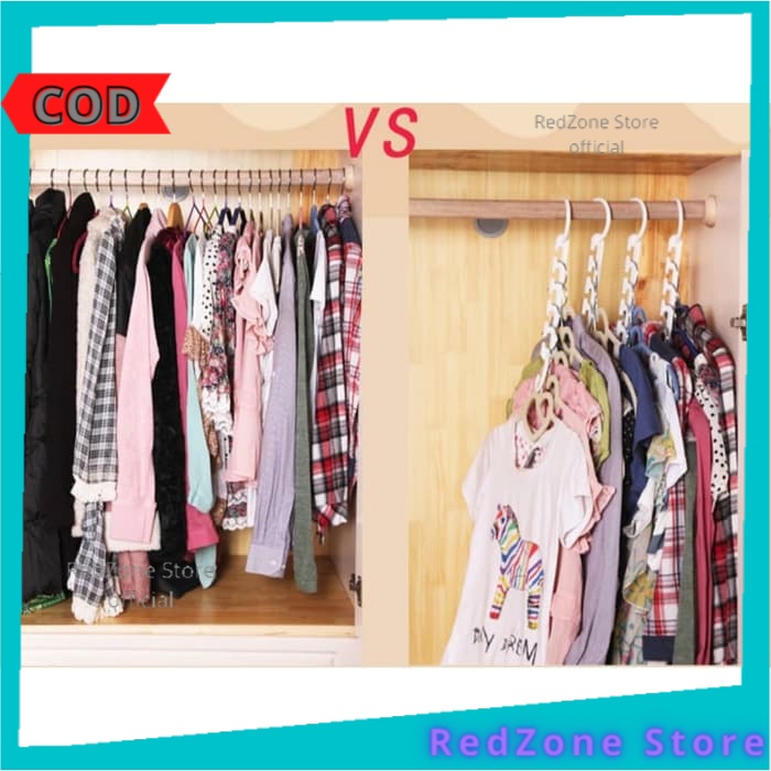 Gantungan Baju Dinding Tempel Berdiri Plastik Murah Multifungsi Serbaguna Rak Gantung Hanger Baju Li