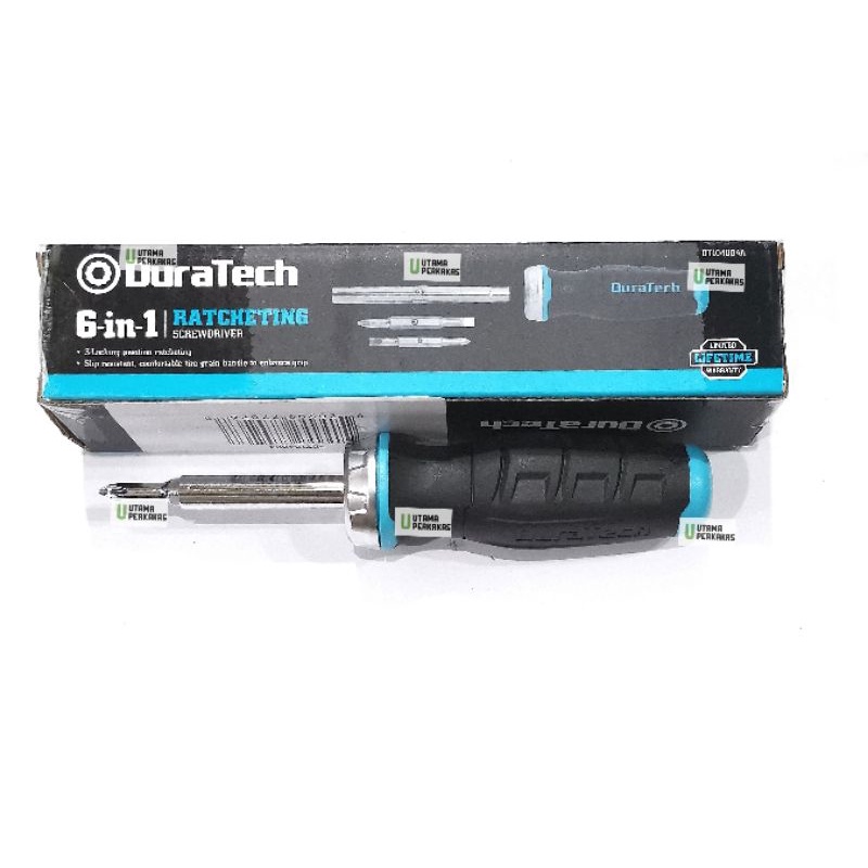 Obeng Ratchet 6 in 1 Duratech
