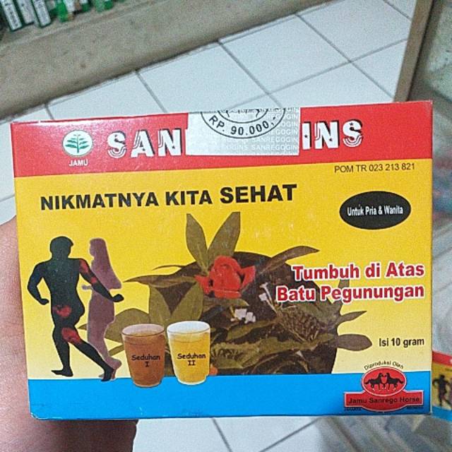 

SANREGO / SANREGOGINS ISI 10 SACHET