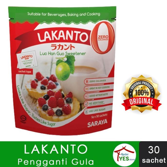 

LAKANTO Luo Han Guo Sweetener / Keto Pengganti Gula