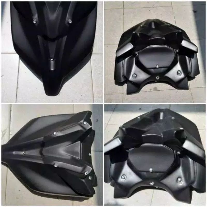 tameng kedok Vario 125/150 LED 2018/2019/2020 tanpa windshield visor
