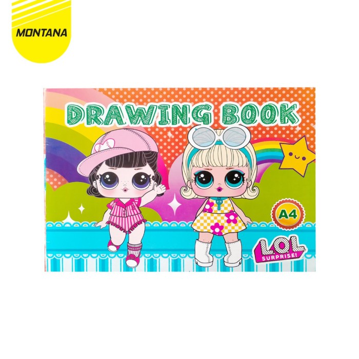

Sketsagambar- Montana Drawing Book / Buku Gambar Ukuran A4 Isi 6 Sheets - 5Pcs -Buku-Gambar-Sketsa.
