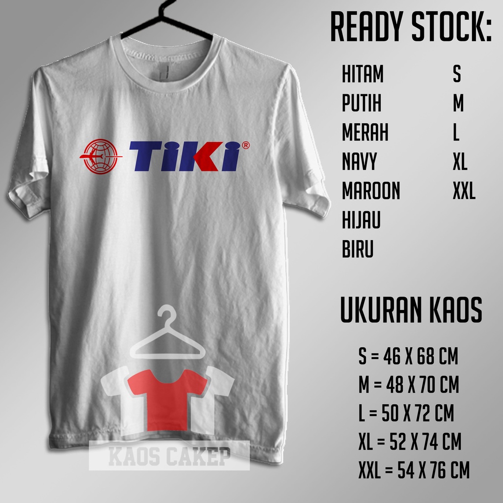 Kaos TIKI Logo Baju Perusahaan