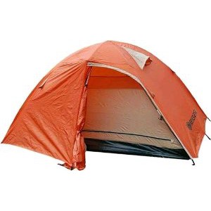 Black and Orange Pup Tent