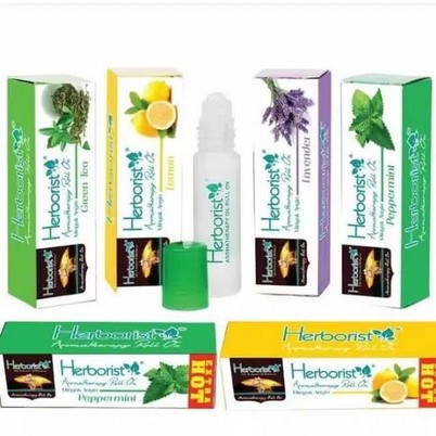 ✿ MADAME ✿ HERBORIST AROMA THERAPY ROLL ON - AROMA TERAPI MINYAK ANGIN ORIGINAL