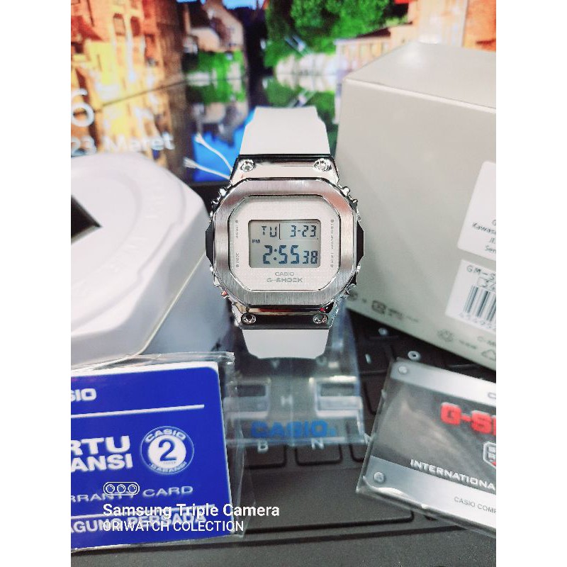 Jam tangan G-SHOCK GM-S5600SK-7DR SOLAR Original