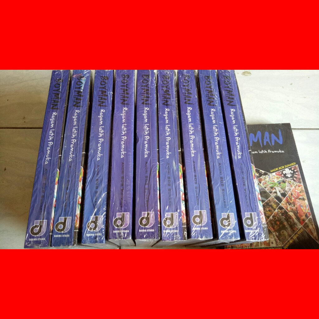 BUKU BOYMAN ORIGINAL ( PRAMUKA )