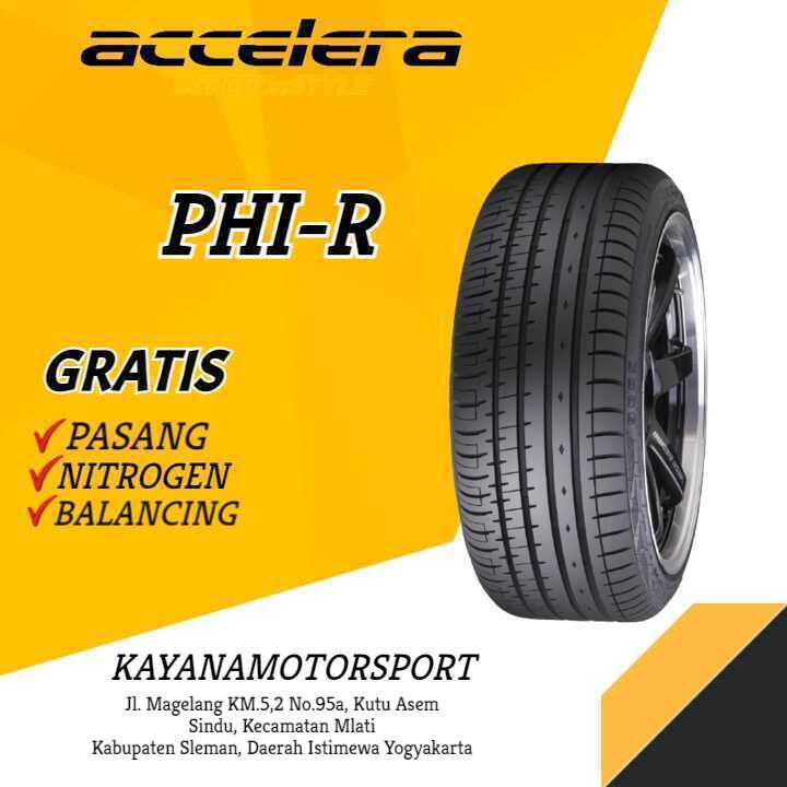 Ban Mobil Tubles Murah Accelera PHI-R 225/55 Ring 17 - Ban Murah Jogja