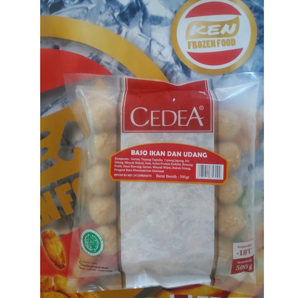 

CEDEA BASO IKAN DAN UDANG 500gr