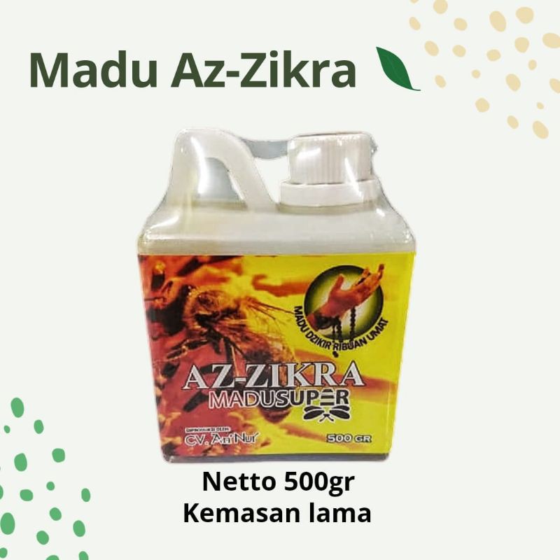 

Madu Hutan Az-zikra 500gram Original Kemasan Lama