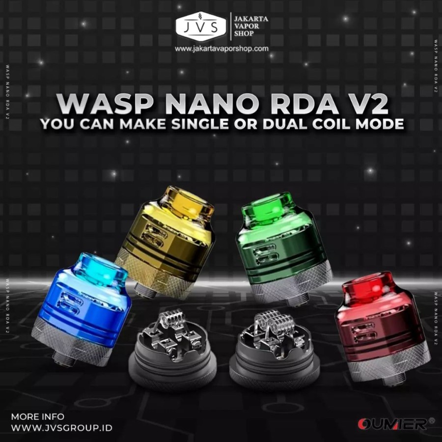 RDA VAPOOR 24MM WASP NANO V2