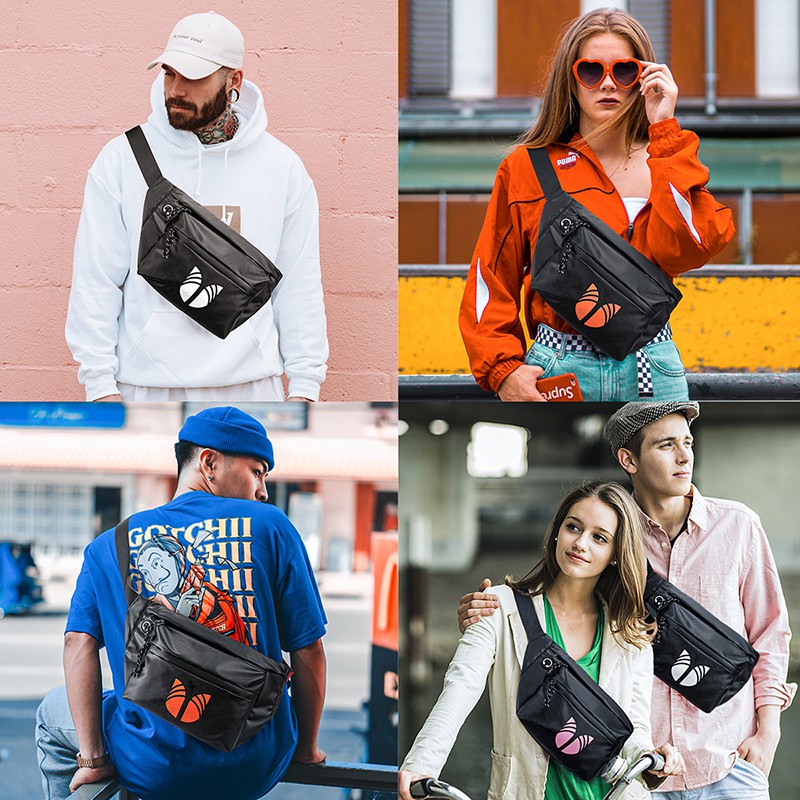 YIPINU YPU-C2 Tas Selempang Pria Wanita Waistbag Waterproof WATCHKITE WKOS