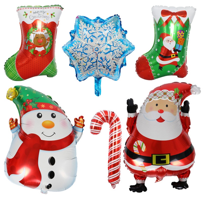PINK MALL-BALON FOIL NATAL MINI / BALON MERRY CHRISTMAS /dekorasi Natal/Christmas decoration