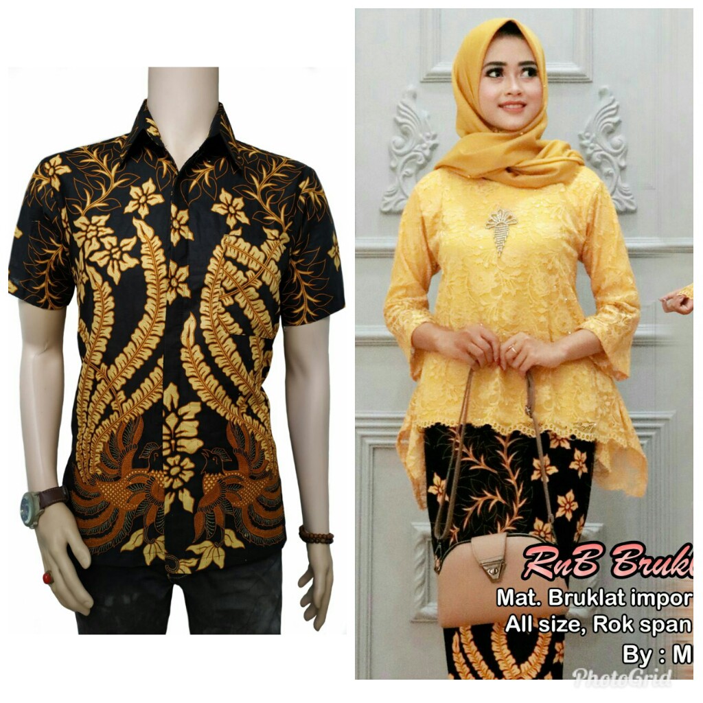 GROSIR BATIK COUPLE RNB BROKAT #2