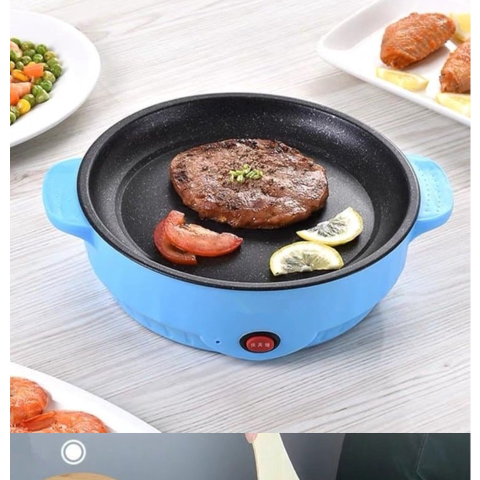 (1KG) SHENAR M&amp;M PANGGANGAN BBQ (BULAT) / PANCI LISTRIK / KOREAN PAN / GRILL PAN / ALL U CAN EAT