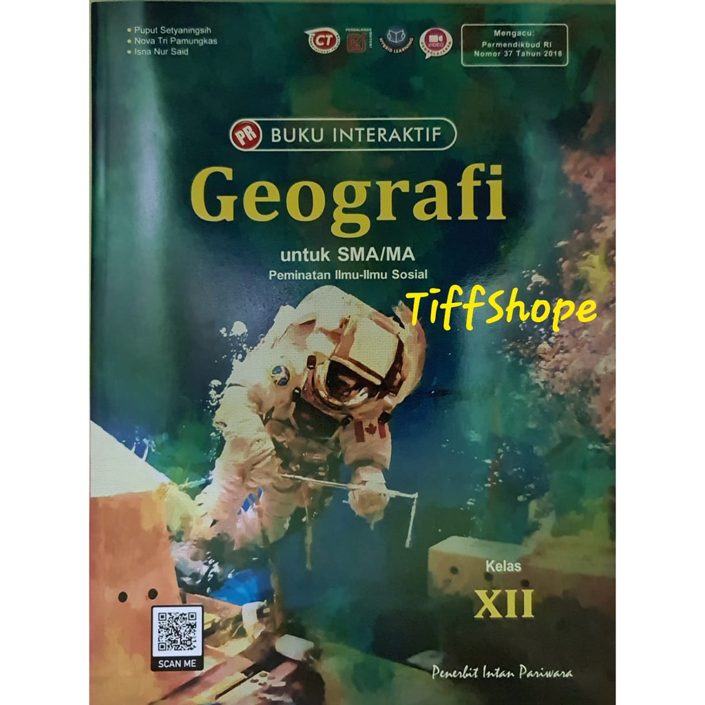 Buku PR / LKS interaktif geografi kelas XII, 12 (K13 revisi) cetakan 2021