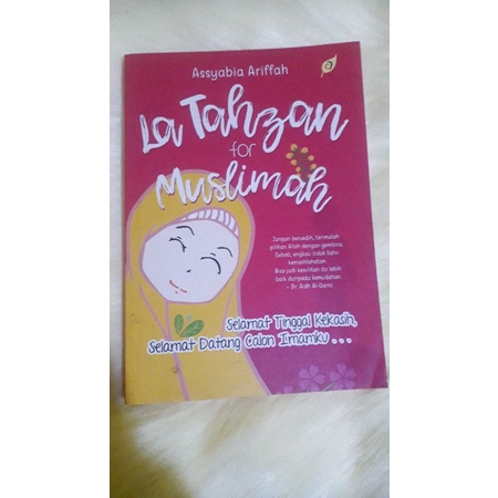 (Preloved) Buku La Tahzan For Muslimah/Buku motivasi/buku agama/buku bekas