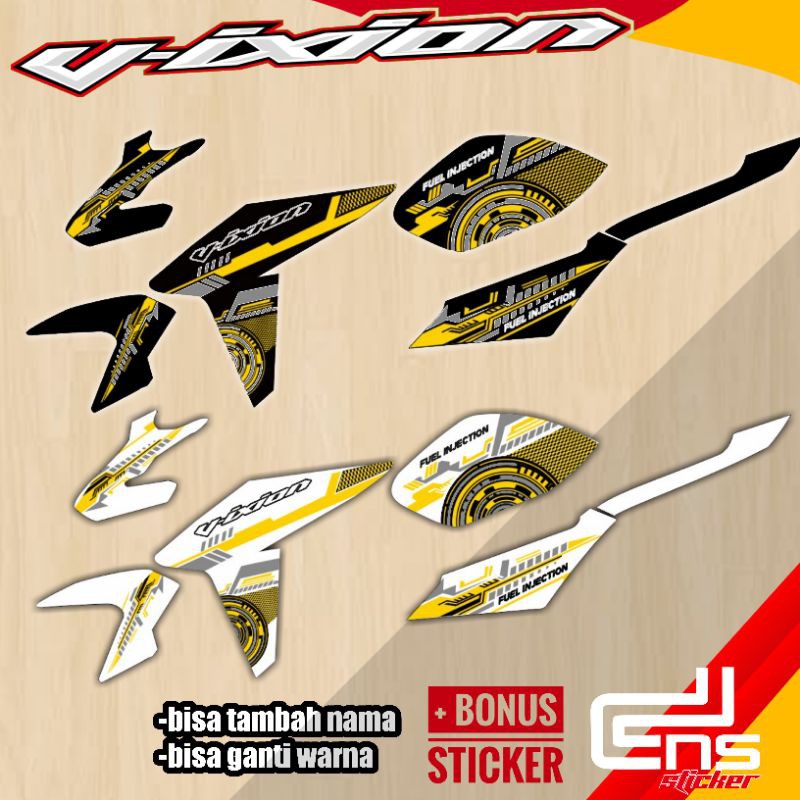 striping vixion 2015 NVA advance sticker variasi vixion