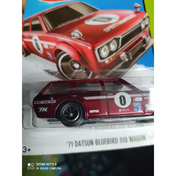 hot wheels datsun wagon 510 super treasure hunt