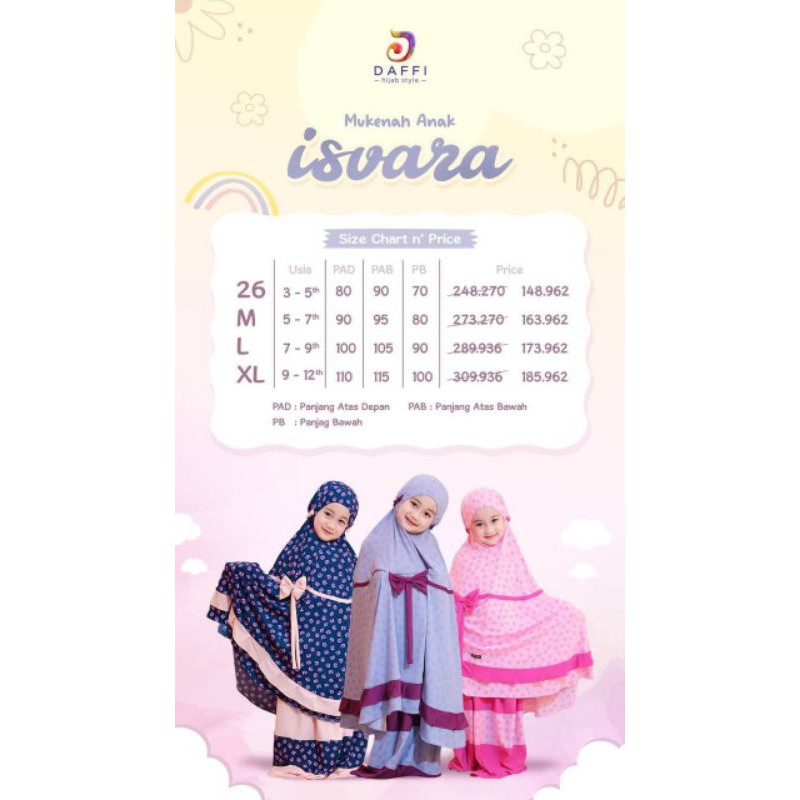 mukena isvara ORI daffi