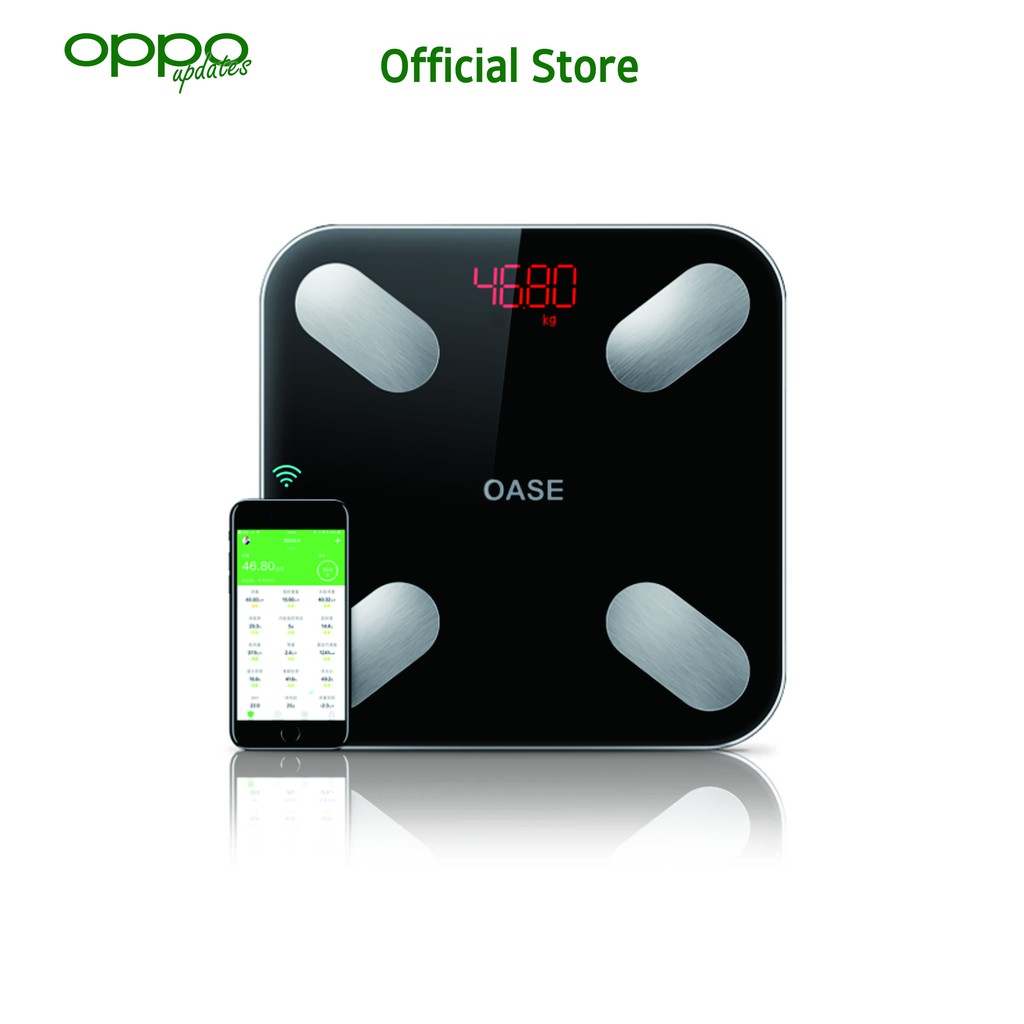 OASE SMART BODY SCALE / WEIGHT MEASURE / TIMBANGAN LD06C