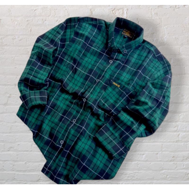 Kemeja Flanel Pria Distro Lengan Panjang Baju Atasan Wanita Kemeja Pria Kemeja-F6