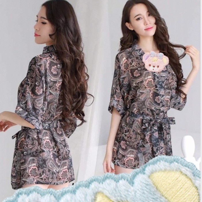 Lingerie Sexy Murah Kualitas Premium Ready Stock Baju Tidur Wanita Lingerie Kimono Lingeri D5L7 New 