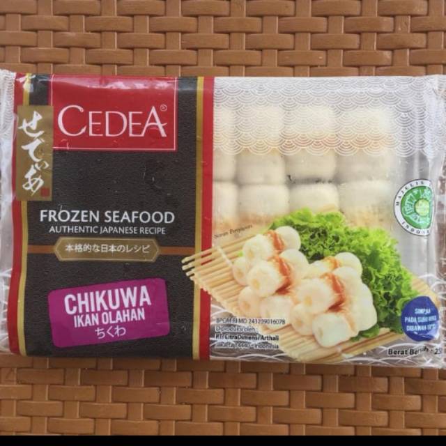 

Cedea chikuwa mini tray 250gr