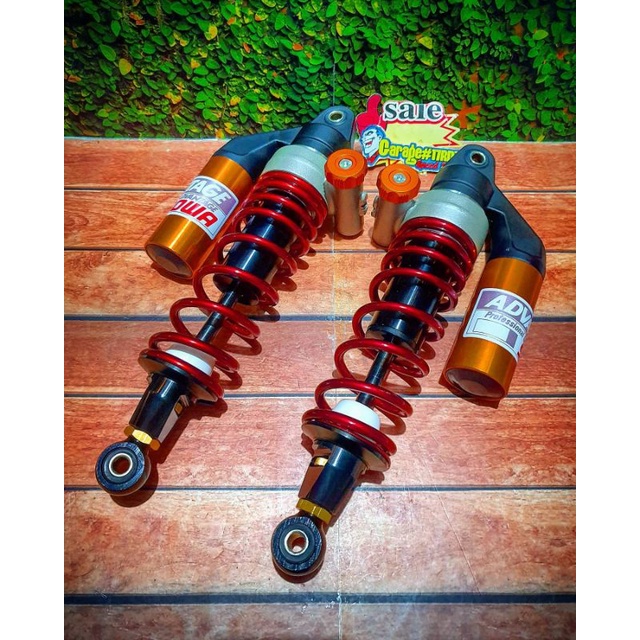 Shockbreaker Showa Advantage CNC Stell Tabung Atas Ukuran 340Mm Bebek Wave 110 125 Rx King Thailand.