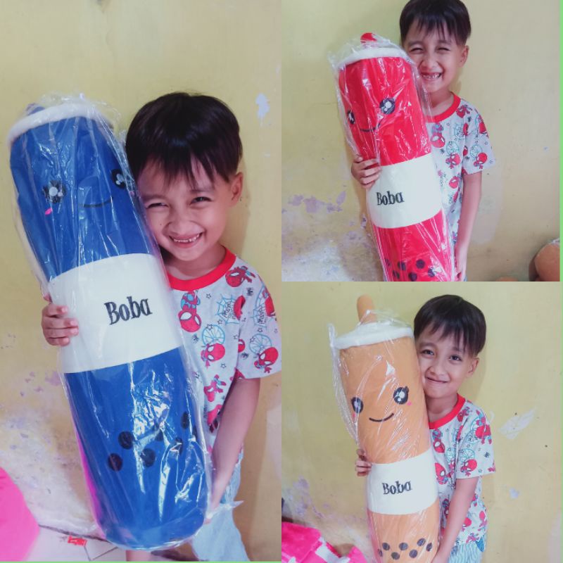 GULING BOBA LED (LAMPU NYALA) TINGGI 70CM DIAMETER LEBIH BESAR PADATTT ADA RESLETING BISA DI CUCI YA