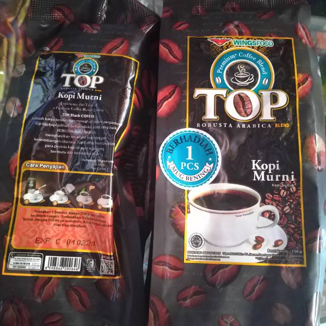 Jual Top kopi murni / top kopi robusta arabica blend | Shopee Indonesia